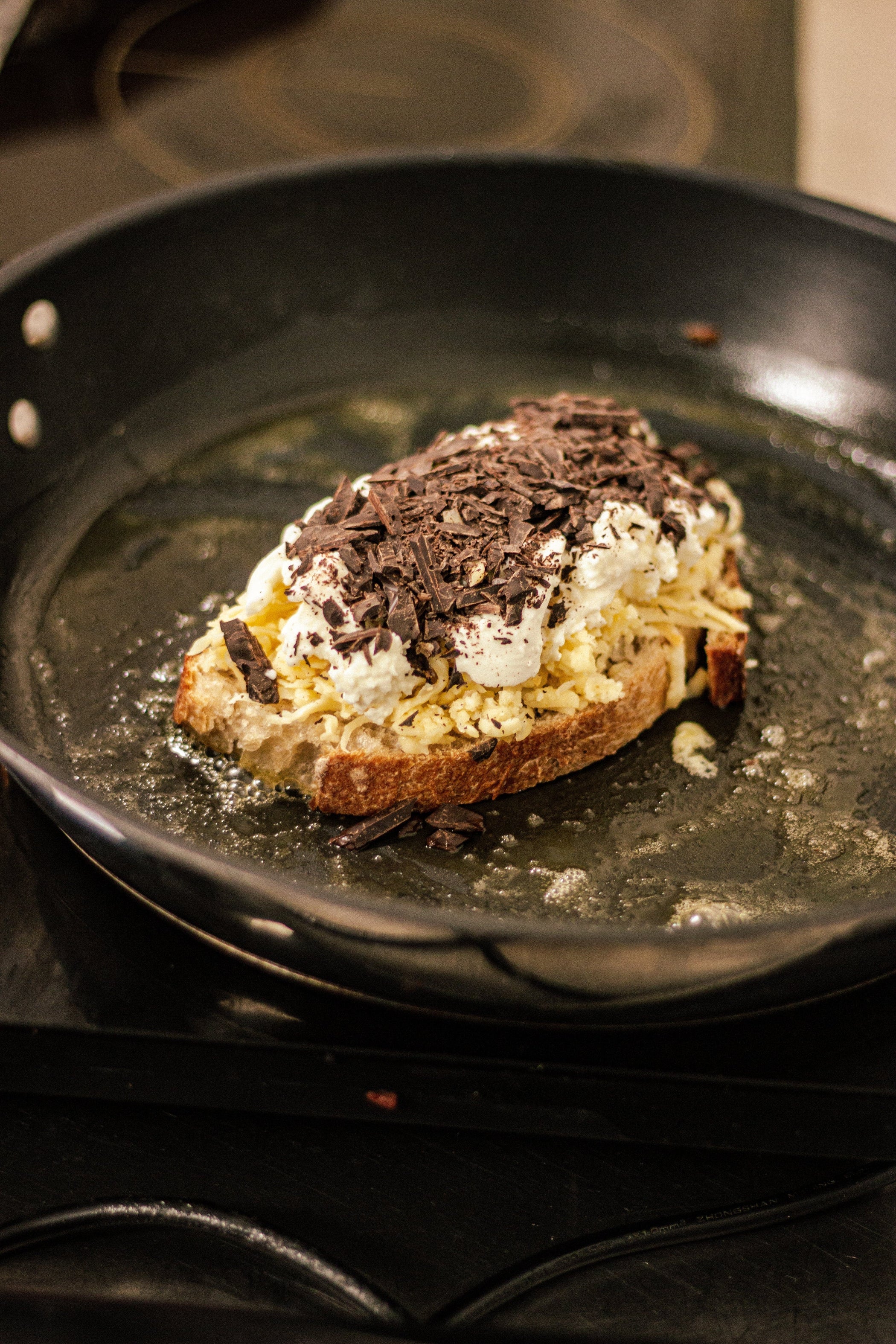 The BEST GODDAMN Ham & Chocolate Grilled Cheese — Local Ferment Co